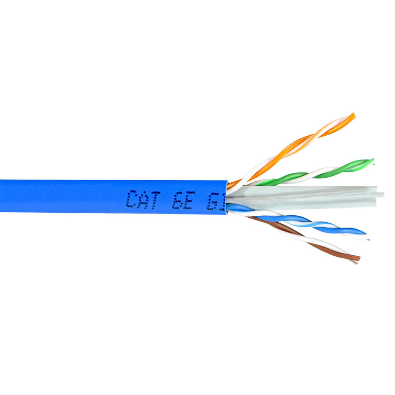 CAT6 UTP Solid CMR - 1000 FT - Multiple Colors Available