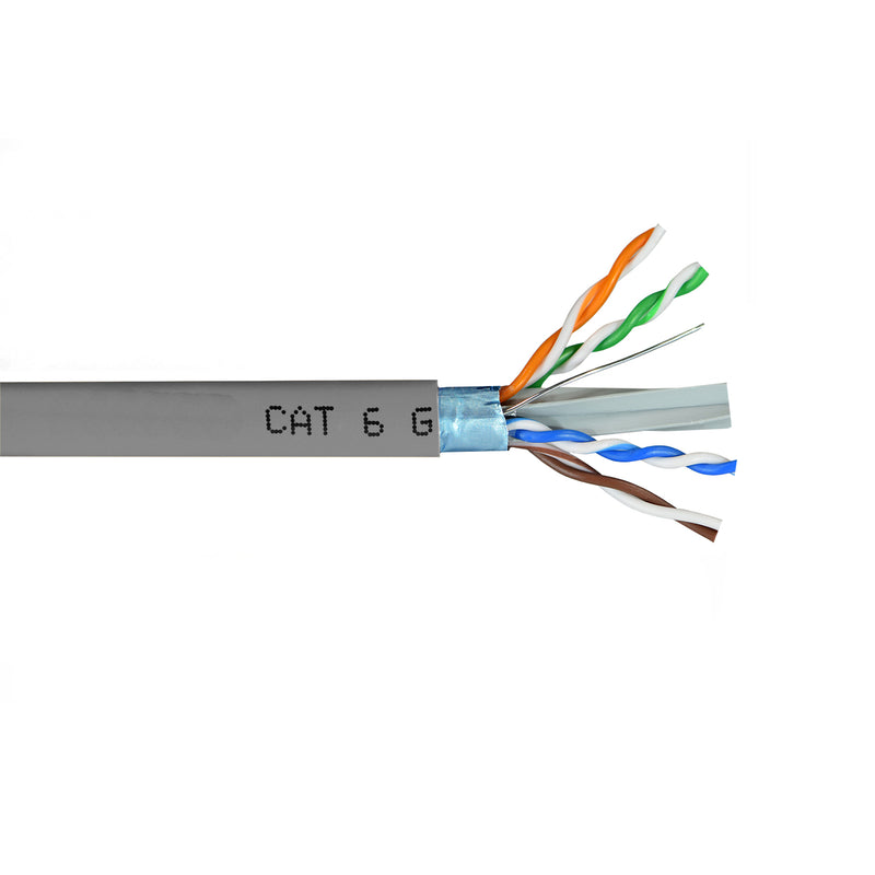 CAT6 FTP Solid CMR - 1000 FT - Multiple Colors Available