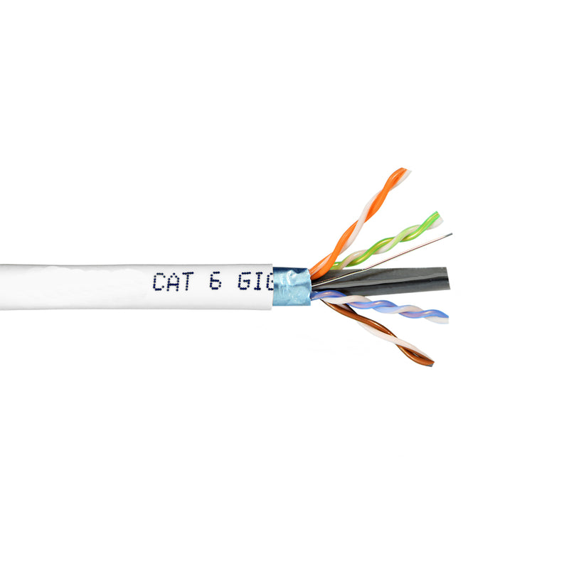 CAT6 FTP Solid CMP - 1000 FT - Multiple Colors Available